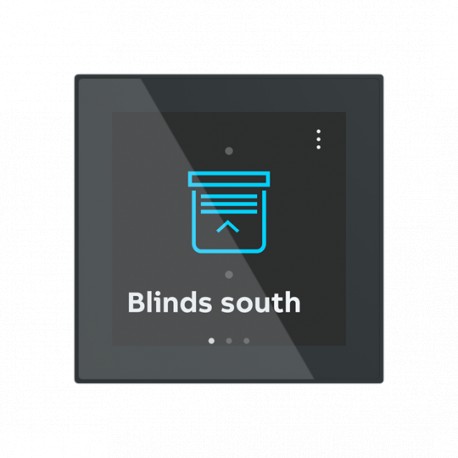 2TMA310011B0003 RT/U12.86.1-825 NIESSEN Roomtouch 4", Negro