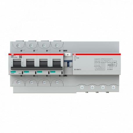2CCG001319R0001 ABB DS800 4p C125 A 50kA 0.3A