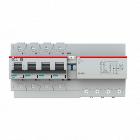 2CCG001331R0001 ABB Int. Com. DS800 4p D125 AS 50kA 1A