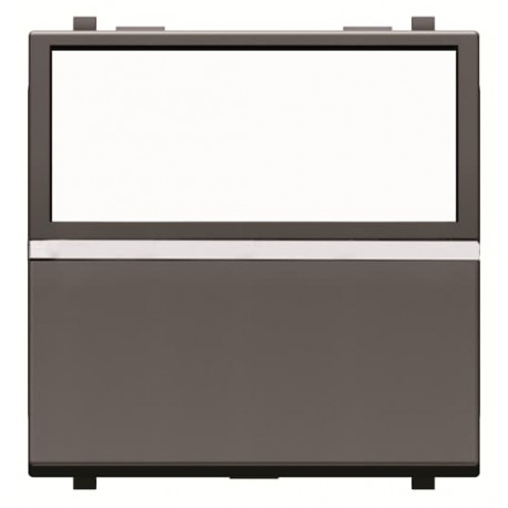 2CLA220490N1801 N2204.9 AN NIESSEN Pulsador con etiqueta iluminada AN