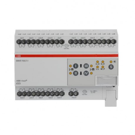 2CDG110245R0011 SAH/S 16.6.7.1 NIESSEN Actuador On-Off/Persianas,16 can.,6A,DIN