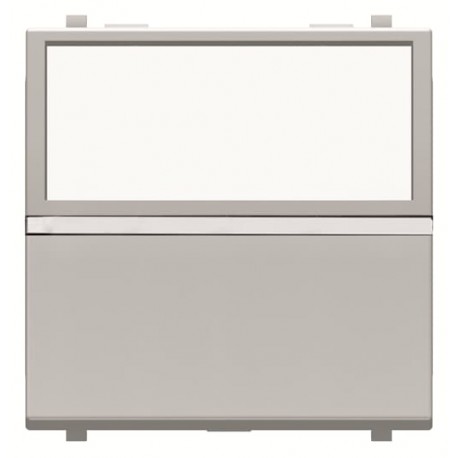 2CLA220490N1301 N2204.9 PL NIESSEN Pulsador con etiqueta iluminada PL