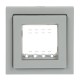 2CLA327100N1701 N3271 GR NIESSEN N3271 GR telaio IP55 2M