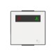 2CLA858040A1101 8580.4 BL NIESSEN Tapa señaliz. Pase-Espere / Pulsador BL