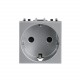 2CLA228800N1301 N2288 PL NIESSEN Base enchufe 2P+T p. inf. PL