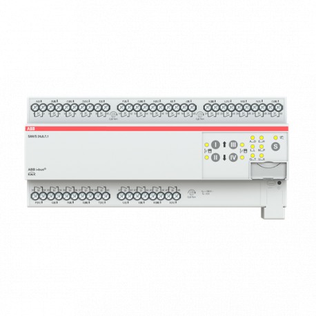 2CDG110246R0011 SAH/S 24.6.7.1 NIESSEN Actuador On-Off/Persianas, 24 кан., 6A, DIN