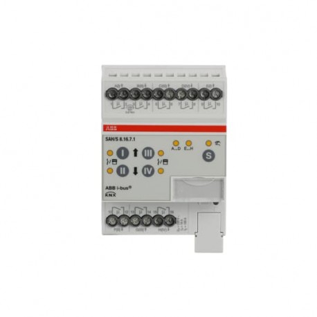 2CDG110250R0011 SAH/S 8.16.7.1 NIESSEN Actuador On-Off/Persianas,8 can.,16A,DIN