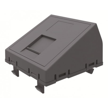 2CLA204821T1801 T2048.21 AN NIESSEN Cap Keystone 45 ° c/pers 1RJ45 2M W