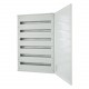 BF-O-6/198-E 193700 Y7-193700 EATON ELECTRIC Surface mounted flat distribution board complete, white, 33 TE ..