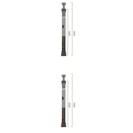 2CLA231800T1801 T2318 AN NIESSEN Columna 1Cara 4BEAN+2BERJ+2RJ45 CRs AN