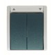 2CLA304400A1001 3044 NIESSEN Doble interrup.pers.con rotulo