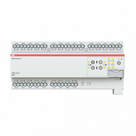 2CDG110252R0011 SAH/S 24.16.7.1 NIESSEN Actuador On-Off/Persianas,24can.,16A,DIN