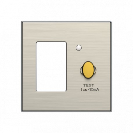 2CLA853400A1401 8534 AI NIESSEN Tampa protecção magnetotérmica/cor. AI