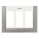 2CLA117300T1401 T1173 TT NIESSEN PLACA CAJA/ZOCALO 3 COLUMNAS