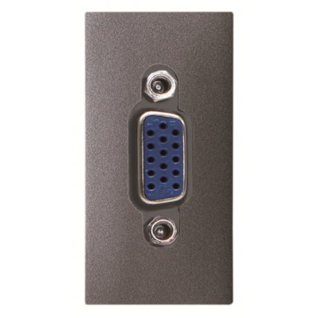 2CLA215550N1801 N2155.5 AN NIESSEN Toma VDI VGA conexión con tornillo AN