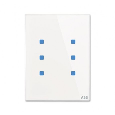2CKA006300A1582 TB/U6.7.1-CG NIESSEN Sensor de toque, 6 canais, FM