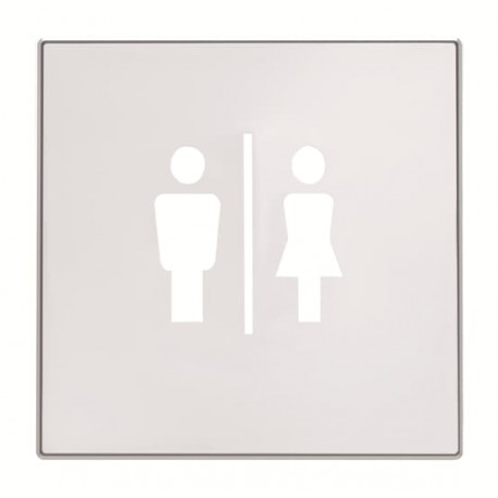 2CLA858110A1001 8581.10 NIESSEN Deckel flag WC