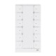 2CKA006330A0016 SB/U12.0.1-84 NIESSEN Pulsador ClimaECO, 12 Dosen.