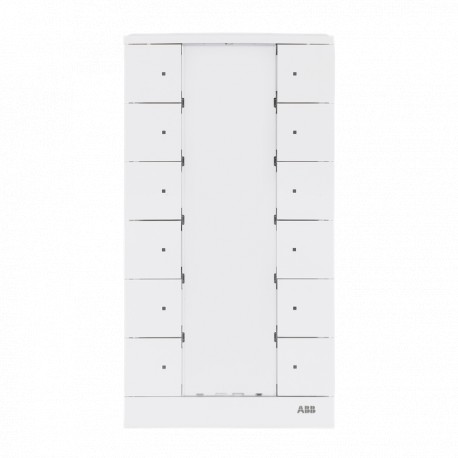 2CKA006330A0016 SB/U12.0.1-84 NIESSEN Pulsador ClimaECO, 12 Dosen.