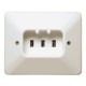 2CLA060250A1001 6025 NIESSEN 25A PLUG BASE FÜR KÜCHEN