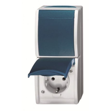 2CLA308200A1001 3082 NIESSEN Base Schuko+conmutador