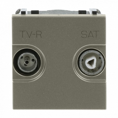 2CLA225180N1901 N2251.8 CV NIESSEN Tomada CV intermediária TV-R/SAT