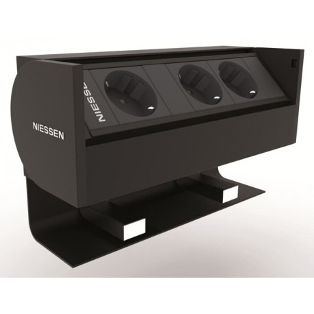 2CLA293300T1801 T2933 AN NIESSEN Conexion Tapa 90º 3BE AN