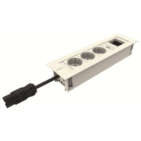 2CLA264301T1101 T2643.01 BL NIESSEN Conexion Empotrar 3BE+1H+1USBC BL
