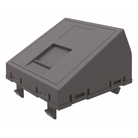 2CLA204921T1801 T2049.21 AN NIESSEN Deckel Infraplus 45 ° c/pers 1RJ45 2M AN