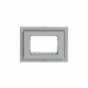 2CLA337300N1701 N3373 GR NIESSEN N3373 GR Rahmen IP55 3M