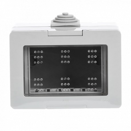 2CLA339100N1101 N3391 NIESSEN scatola di superficie N3391 IP55 Zenit / Stylo 3M