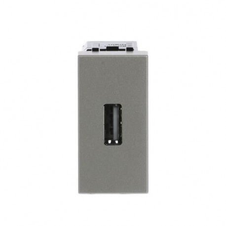 2CLA215590N1901 N2155.9 CV NIESSEN Toma VDI USB conexión hembra-hembra CV