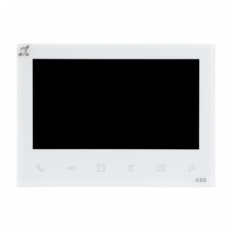 2TMA210051W0002 WM22413-W NIESSEN Moniteur couleur 7" manos libres, b. induct., Básico, BL