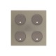 2CLA222640N1902 SR-4-N2CV NIESSEN Tapa interruptor free@home 2/4 canal CV
