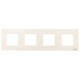 2CLA227400N1101 N2274 BL NIESSEN Marco estandar 4 Vent. BL