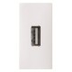 2CLA215580N1101 N2155.8 BL NIESSEN Toma VDI USB conexión con tornillo BL