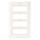 2CLA127400T1101 T1274 BL NIESSEN Placa embellecedora 24M BL