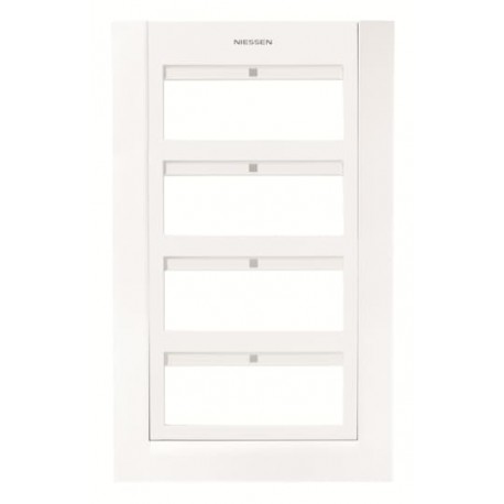 2CLA127400T1101 T1274 BL NIESSEN Placa embellecedora 24M BL