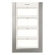 2CLA127400T1201 T1274 BP NIESSEN Placa embellecedora 24M BP