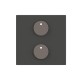 2CLA222620N1802 SR-2-N2AN NIESSEN Coperchio canale interruttore 1/2 libero @ Home AN