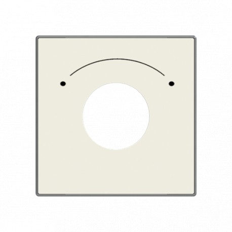 2CLA855300A1101 8553 BL NIESSEN Tapa conmutador llave 2 posiciones BL