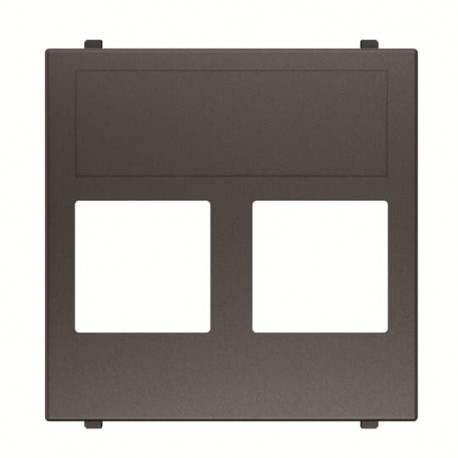 2CLA221620N1801 N2216.2 AN NIESSEN Tapa plana 2 soporte sin persiana AN