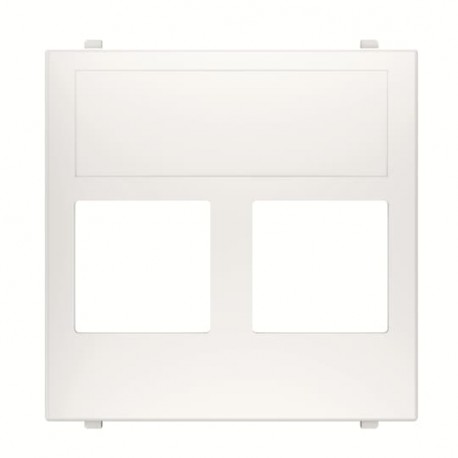 2CLA221620N1101 N2216.2 BL NIESSEN Tapa plana 2 support sin persiana BL