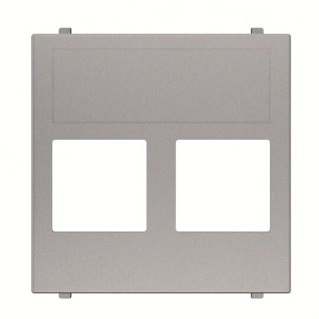 2CLA221620N1301 N2216.2 PL NIESSEN Tapa plana 2 soporte sin persiana PL