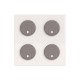 2CLA222640N1102 SR-4-N2BL NIESSEN copertura di interruttore @ gratis Benvenuto 2/4 canale BL