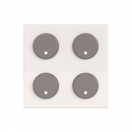 2CLA222640N1102 SR-4-N2BL NIESSEN copertura di interruttore @ gratis Benvenuto 2/4 canale BL