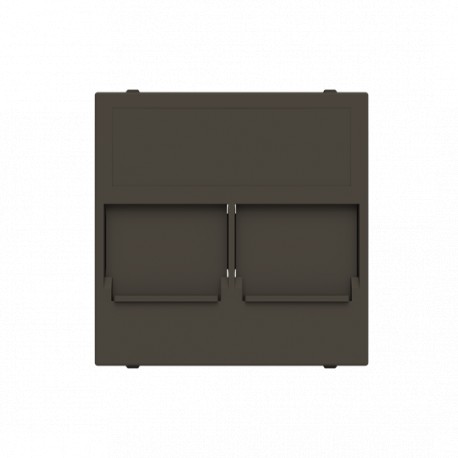 2CLA221640N1801 N2216.4 AN NIESSEN Tapa plana 2 soporte con persiana AN