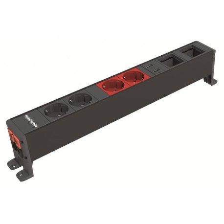 2CLA246422T1801 T2464.22 AN NIESSEN Connection surface 2+2BE+2H+2USBC AN