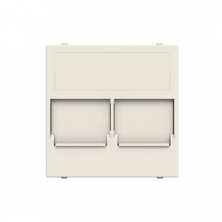 2CLA221640N1101 N2216.4 BL NIESSEN Tapa plana 2 soporte con persiana BL