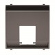 2CLA221650N1801 N2216.5 AN NIESSEN Tapa inclinada 1 soporte sin persiana AN